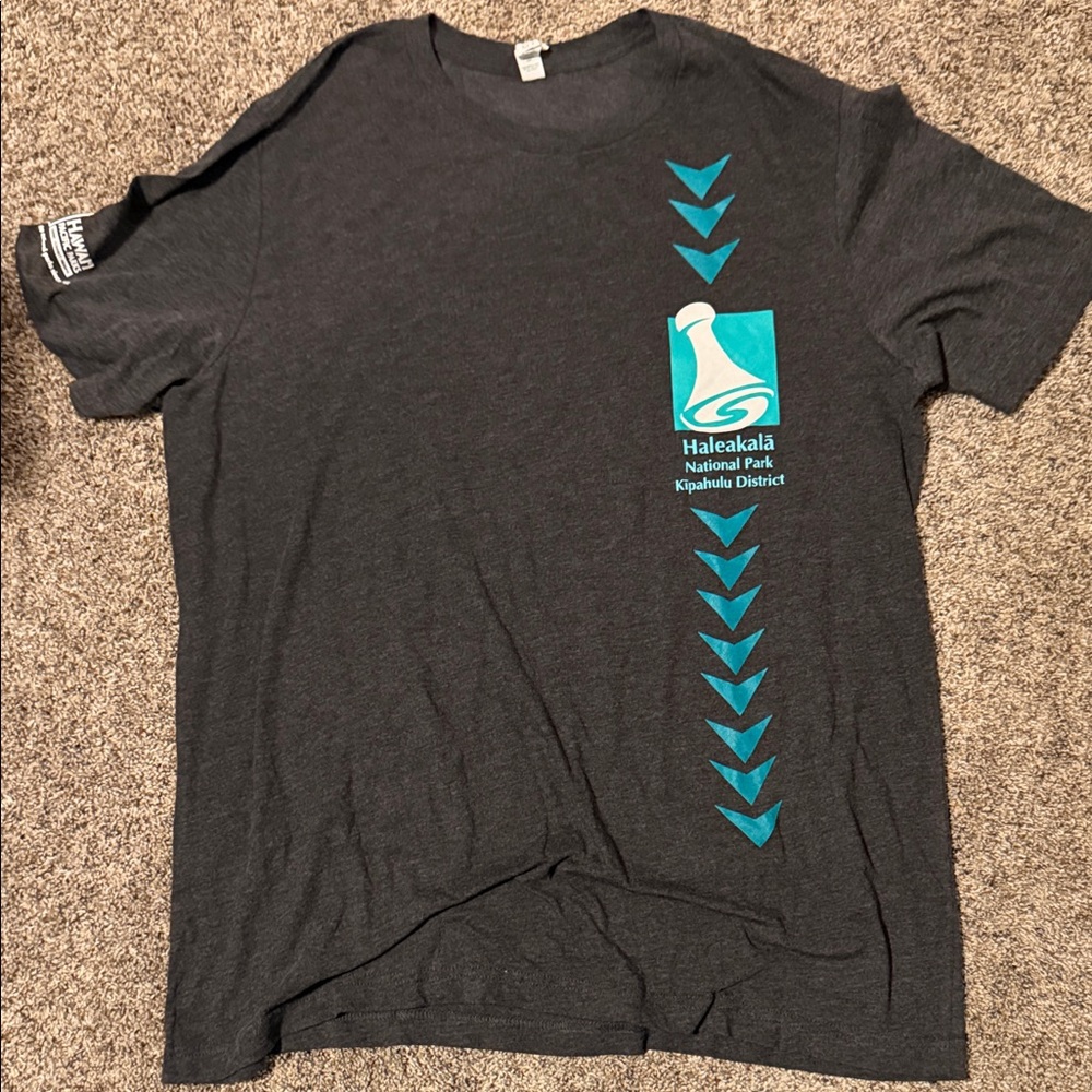 Haleakalā National Park Kipahulu District Gray T-Shirt